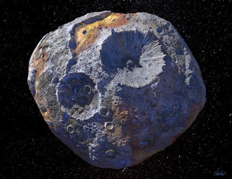 Un asteroide scoperto recentemente è ricco di metalli preziosi e costosi
