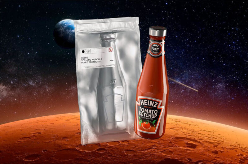 “Mars Edition”, il nuovo ketchup Heinz realizzato in un ambiente simile a quello di Marte