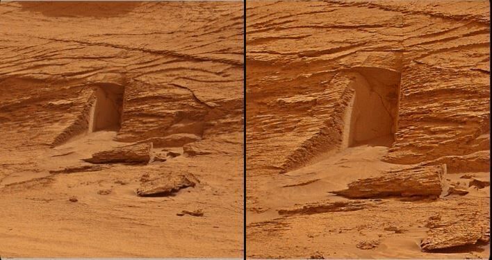Una porta su Marte: l’immagine condivisa (e discussa) dal rover della NASA