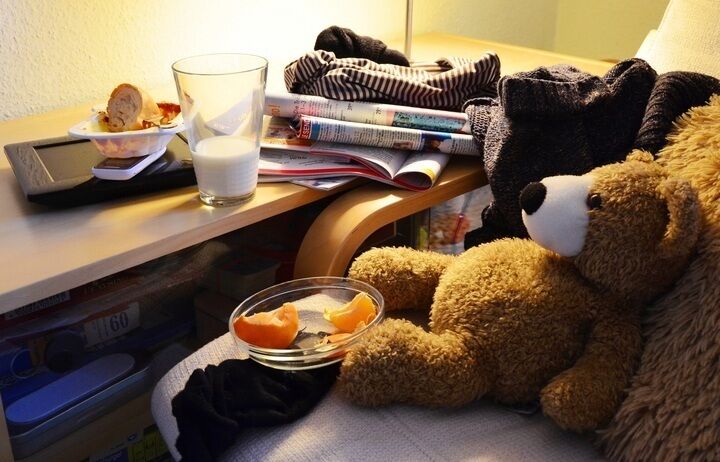 7 effetti del vivere in una casa disordinata