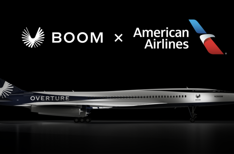 American Airlines ordina fino a 60 velivoli Overture supersonici che ricordano il Concorde