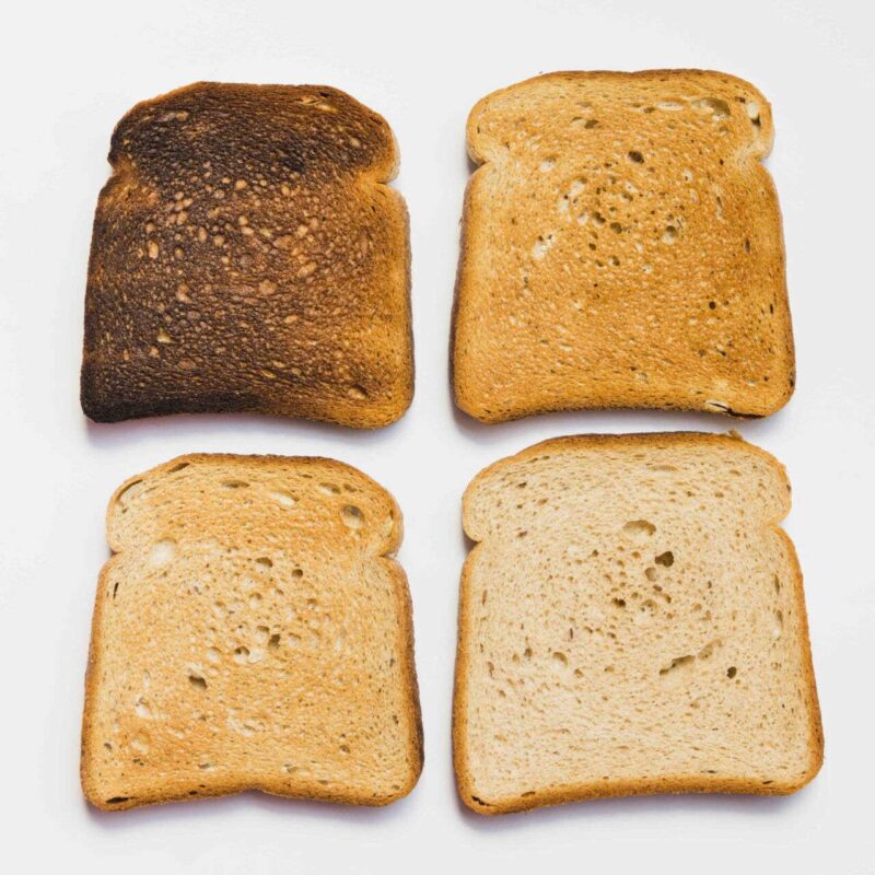 Pericoli sottostanti del consumo di pane tostato bruciato: un gustoso inganno chimico