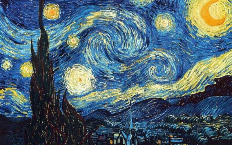 La “Notte stellata” di Van Gogh non è un capolavoro di fisica