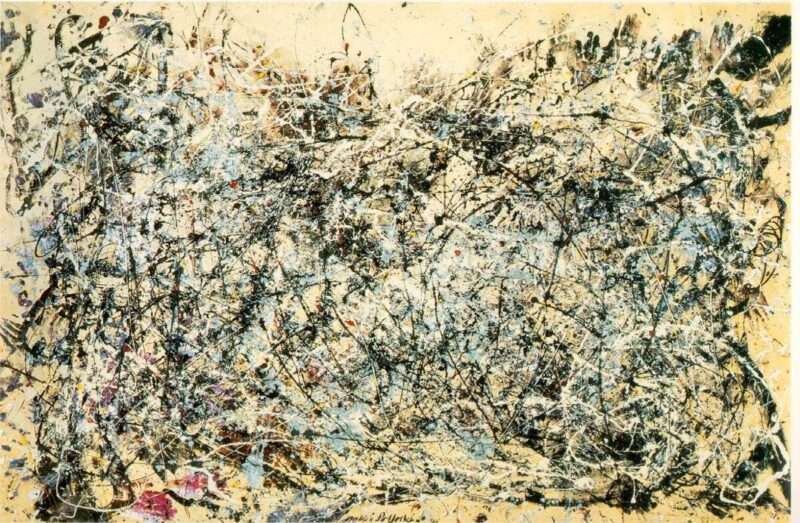Scoperto il mistero del blu nascosto in un dipinto di Jackson Pollock